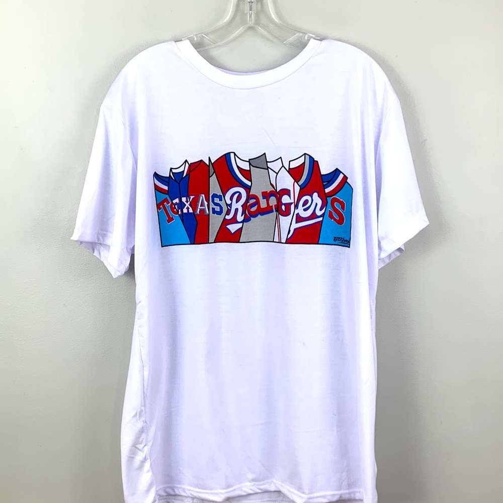 Texas Rangers MLB Promo Tee XL NEW!